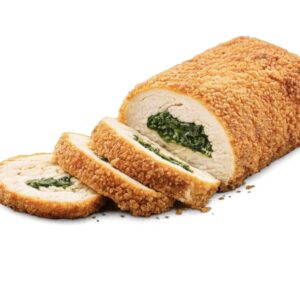 Bastones de Pollo , Espinaca y Queso Coeco.