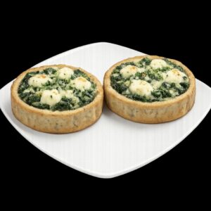 Tarta de espinaca con queso x unidad Coeco.